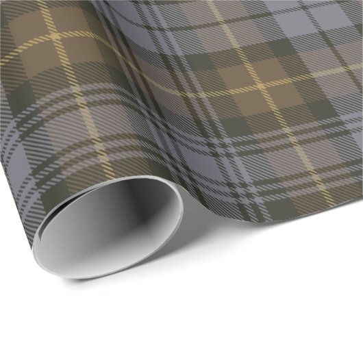Clan Gordon Weathered Tartan Wrapping Paper Cadeaupapier (Rol Hoek)