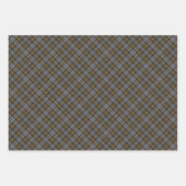 Clan Gordon Weathered Tartan Wrapping Paper Sheets (Voorkant 2)