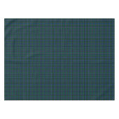 Clan Graham Blauw en Groene Schotse Tartan Tafelkleed (Voorkant (Horizontaal))