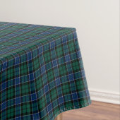 Clan Graham Blauw en Groene Schotse Tartan Tafelkleed (Voorbeeld)