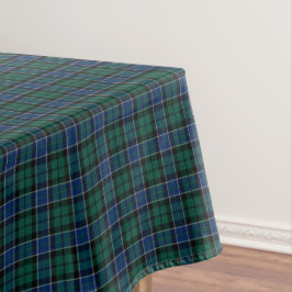Clan Graham Blauw en Groene Schotse Tartan Tafelkleed