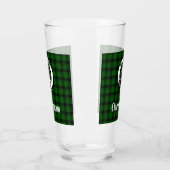 Clan Graham Crest Badge en Tartan Glas (Links)