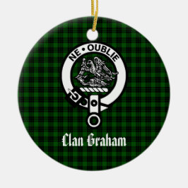 Clan Graham Crest Badge Persoonlijk Keramisch Ornament