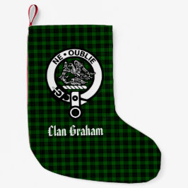 Clan Graham Crest Badge Persoonlijk Kleine Kerstsok