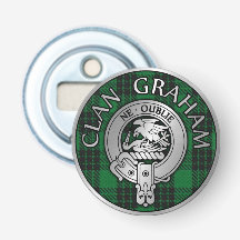 Clan Graham Crest en Tartan