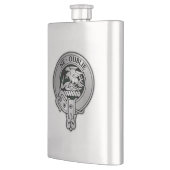 Clan Graham Crest en Tartan Flask Flacon (Links)