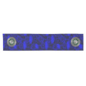 Clan Graham Crest en Tartan Knot Korte Tafelloper (Horizontaal)