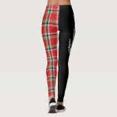 Clan Graham Crest en Tartan Leggings (Achterkant)