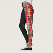 Clan Graham Crest en Tartan Leggings (Links)