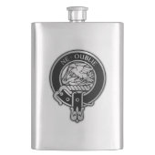 Clan Graham Crest Flask Flacon (Voorkant)