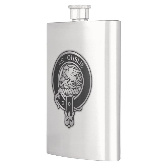 Clan Graham Crest Flask Flacon (Links)