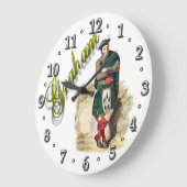Clan Graham Scottish Dream Clock Grote Klok (Hoek)