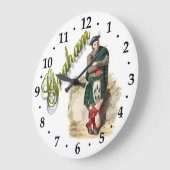 Clan Graham Scottish Dream Clock Grote Klok (Hoek)