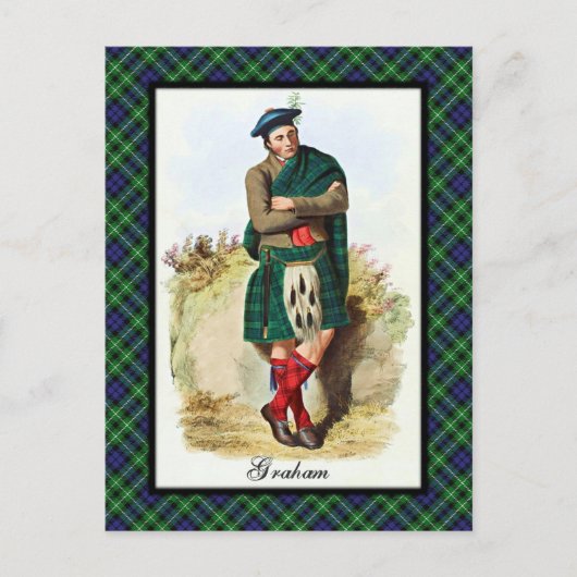 Clan Graham Scottish Dreams Briefkaart (Voorkant)