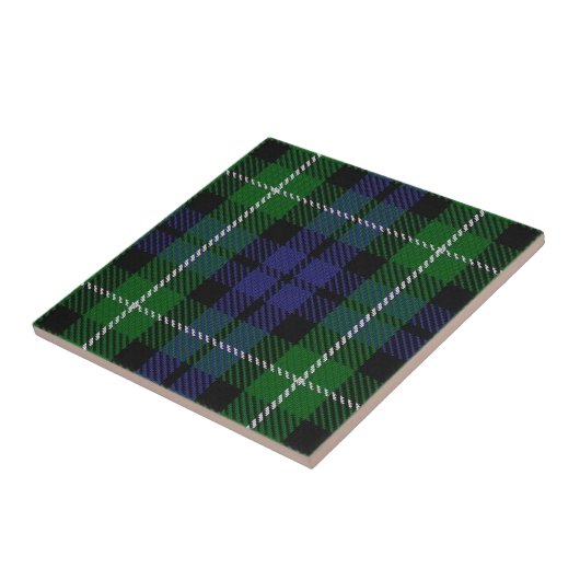 Clan Graham Scottish Expressions Tartan Tegeltje (Zijkant)