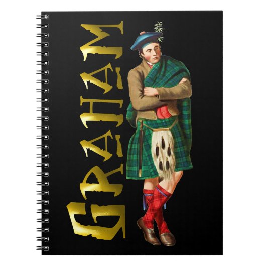 Clan Graham Scottish Highland Dreams Notitieboek (Voorkant)