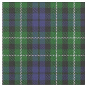 Clan Graham Scottish Tartan Play Fabric Stof (Close Up)