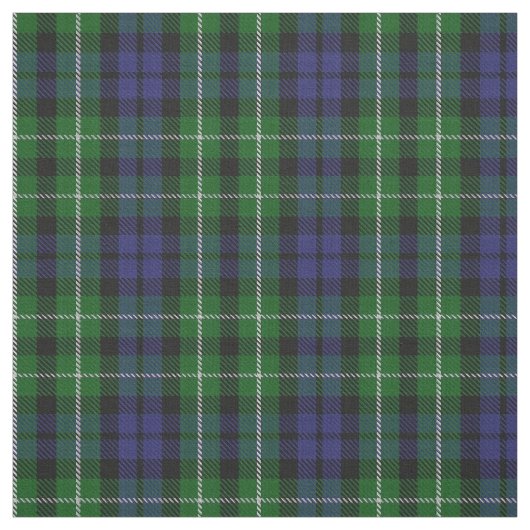 Clan Graham Scottish Tartan Play Fabric Stof (Swatch)