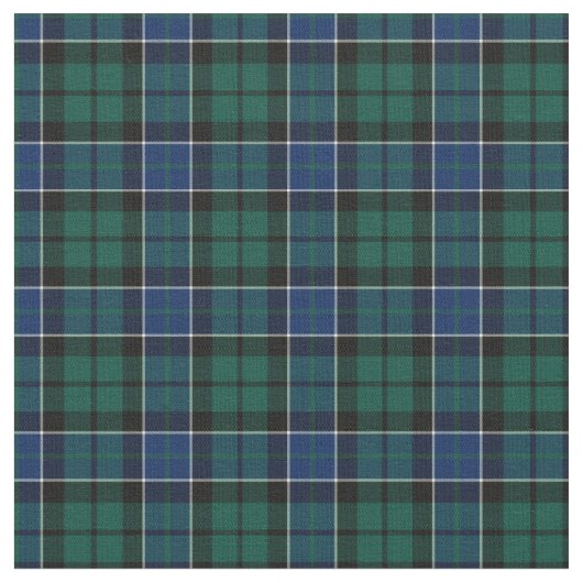 Clan Graham Tartan Stof (Close Up)