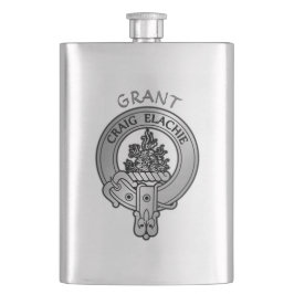 Clan Grant Crest Flacon