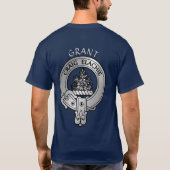 Clan Grant Crest T-Shirt (Achterkant)