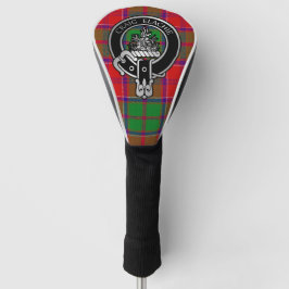 Clan Grant Crest & Tartan Golf Head Hoesje Golfheadcover