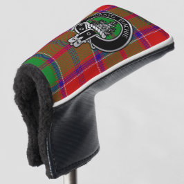 Clan Grant Crest & Tartan Golf Head Hoesje Golfheadcover