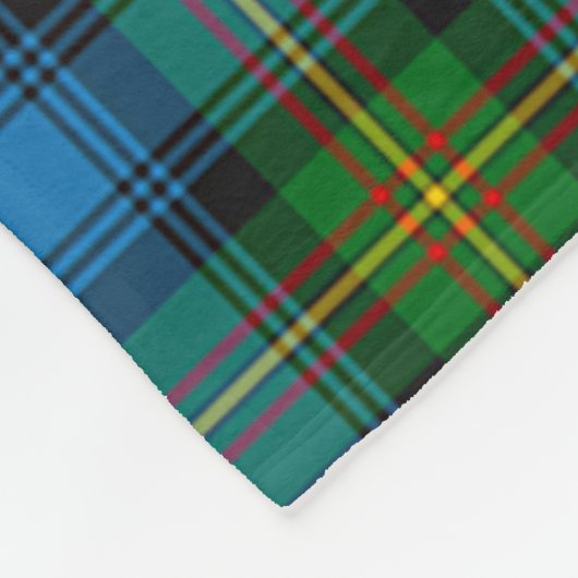 Clan Grant Hunting Tartan Pset Fleece Deken (Hoek)