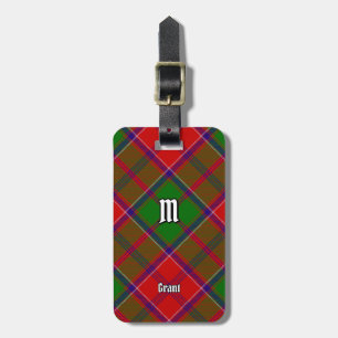 Clan Grant Tartan Bagagelabel