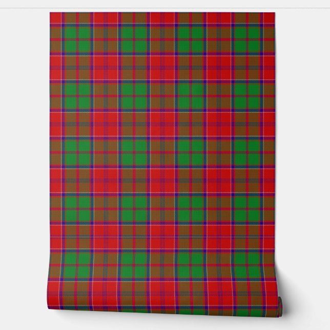 Clan Grant Tartan Behang (Afrollen)