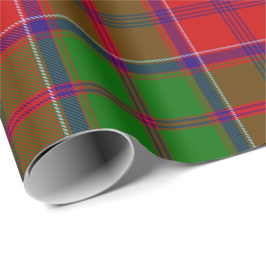 Clan Grant Tartan Cadeaupapier (Rol Hoek)