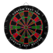 Clan Grant Tartan Dartbord (Voorkant)