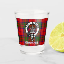 Clan Grant Tartan en Crest Badge