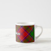 Clan Grant Tartan Espresso Kop (Rechts)