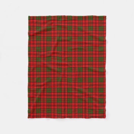 Clan Grant Tartan Fleece Deken (Voorkant)