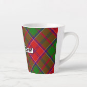 Clan Grant Tartan Latte Mok (Rechts)