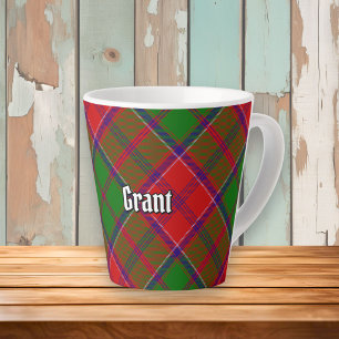 Clan Grant Tartan Latte Mok