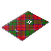 Clan Grant Tartan Notitieboek (Linkerzijde)