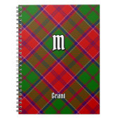 Clan Grant Tartan Notitieboek (Voorkant)