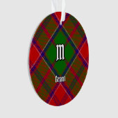 Clan Grant Tartan Ornament (voorkant)
