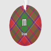 Clan Grant Tartan Ornament (voorkant)