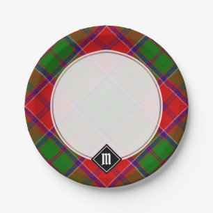 Clan Grant Tartan Papieren Bordje