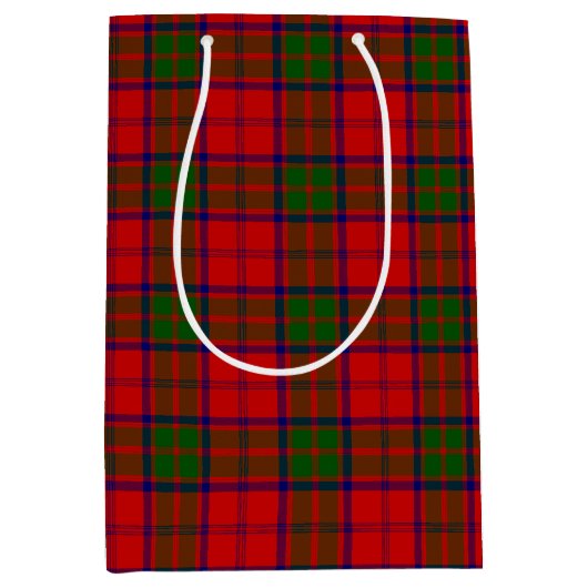 Clan Grant Tartan Pset Medium Cadeauzakje (Voorkant)