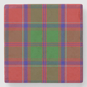 Clan Grant Tartan Pset Stone Onderzetter
