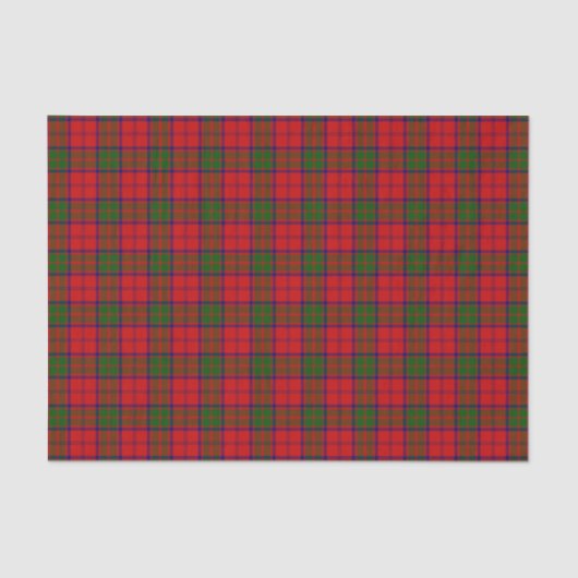 Clan Grant Tartan Pset Tissuepapier (Voorkant)