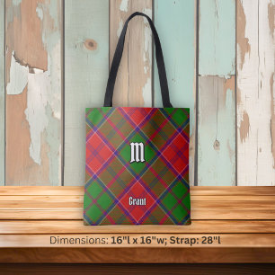 Clan Grant Tartan Tote Bag