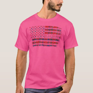 Clan Grant van Rothiemurchus Schotse tartan US vla T-shirt