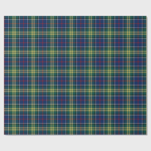 Clan Greene Tartan Cadeaupapier (Vlak)