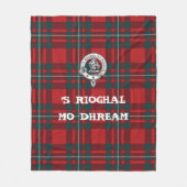 Clan Gregor Fleece Blanket Deken (Voorkant)