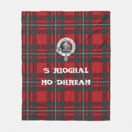 Clan Gregor Fleece Blanket Deken